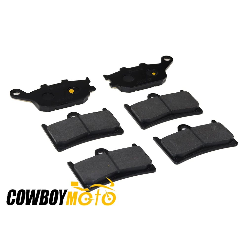Передние и задние тормозные колодки для мотоцикла Yamaha FZ1 FZ1000 Fazer ABS 2006- YZF 600 R6 YZF-R6