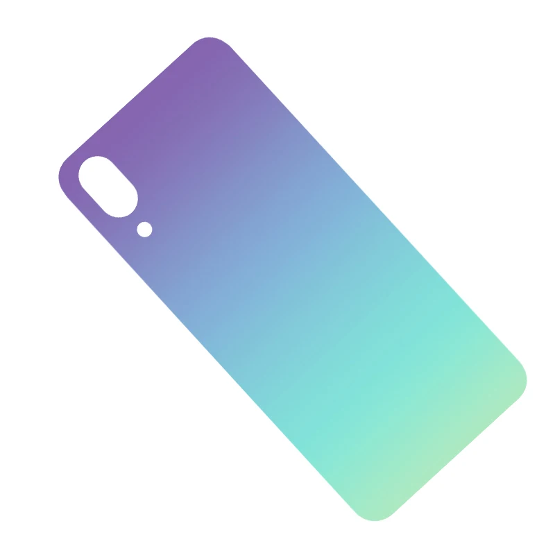 Синий UMIDIGI ONE MAX Сменный Чехол для батареи прочный Чехол для мобильного телефона аксессуар для UMIDIGI ONE MAX - Цвет: Синий