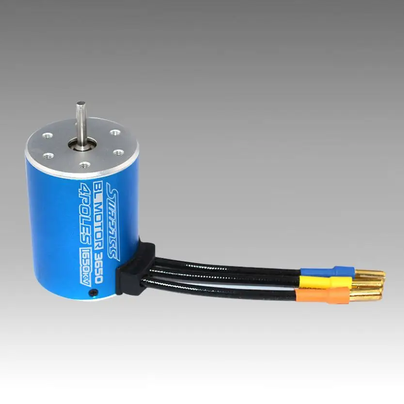 Двигатель классический бесщеточный бездатчиковый BL 3650 5Y 1650KV scala 1/10 RC HIMOTO CY3650 мотор