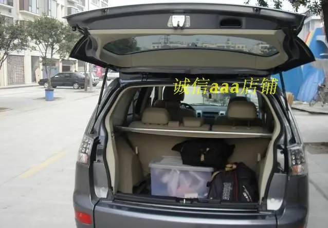 Для Mitsubishi Outlander 2007-2012 Задняя Крышка багажника грузового автомобиля защитный экран высокого качества автомобильные аксессуары