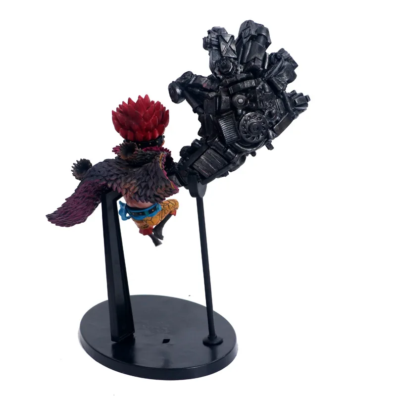 Аниме One Piece SD Eustass детская Статуя Фигурка модель игрушки 20 см|Игровые фигурки и