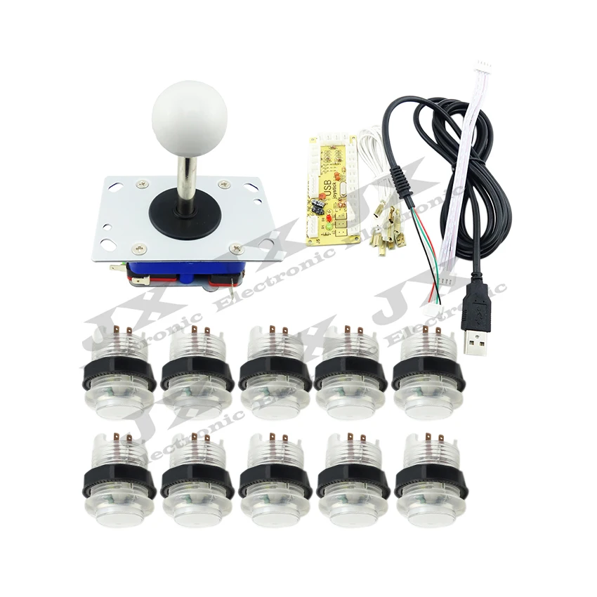 Новый набор запчастей для аркадных игр сделай сам включая USB-кодировщик с нулевой