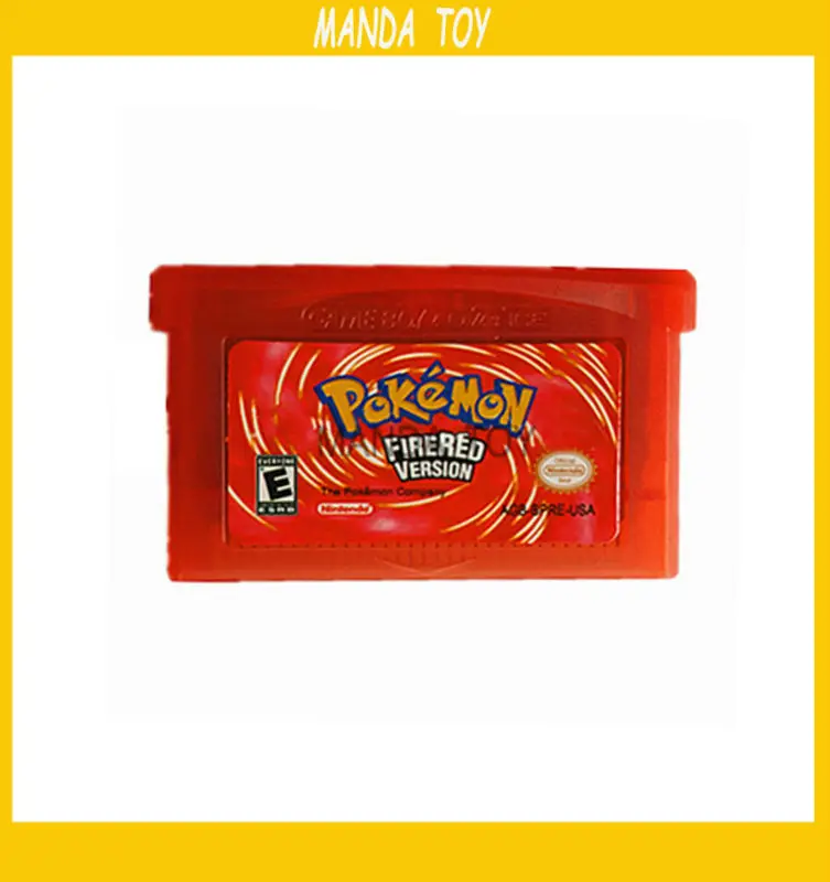 Картриджи для видеоигр GBA GAame Poke Collective Edition 100 шт./лот карточка игровой консоли