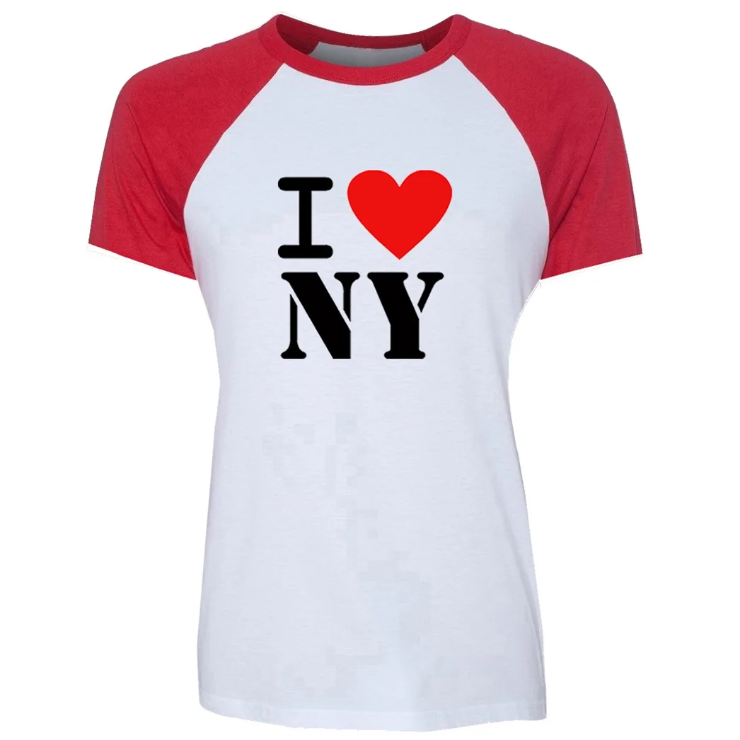 Женская футболка с коротким рукавом I Love New York|fashion tshirt|tshirt fashioncasual tshirt |