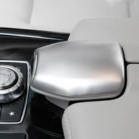 car console armrest box switch button cover trim sticker for benz e class cls e200l 260l w212 e250 e350 2010 2015