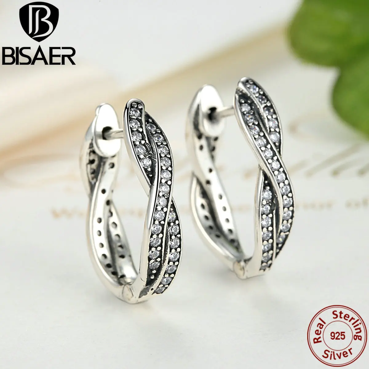 Серьги-гвоздики из 925 пробы серебра, серьги с прозрачными фианитами для женщин, совместимы с ювелирными изделиями из стерлингового серебра
