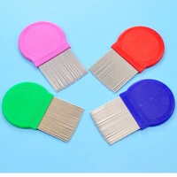 7pcs pets dog pet grooming cleaning products stainless steel flea lice comb grooming brushes flea comb cat pets make up tools