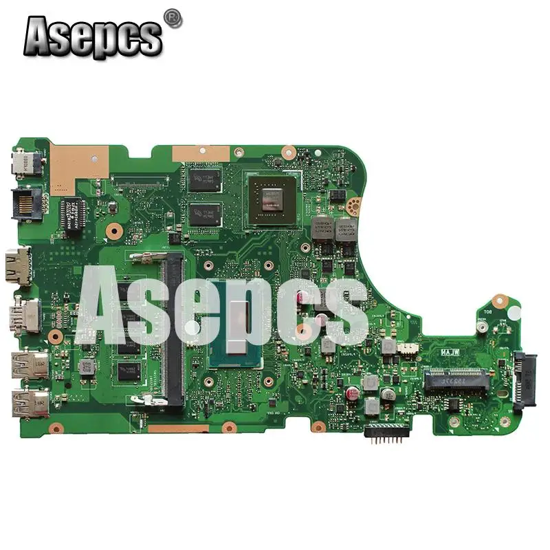 Asepcs X555LD материнская плата для ноутбука Asus X555LP X555LA X555L X555 тестовая Бортовая 4G RAM I7
