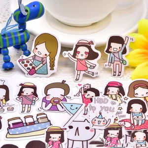 40 шт креативные милые самодельные повседневные котировки наклейки для скрапбукингадекоративные наклейкиDIY ремесло фотоальбомы