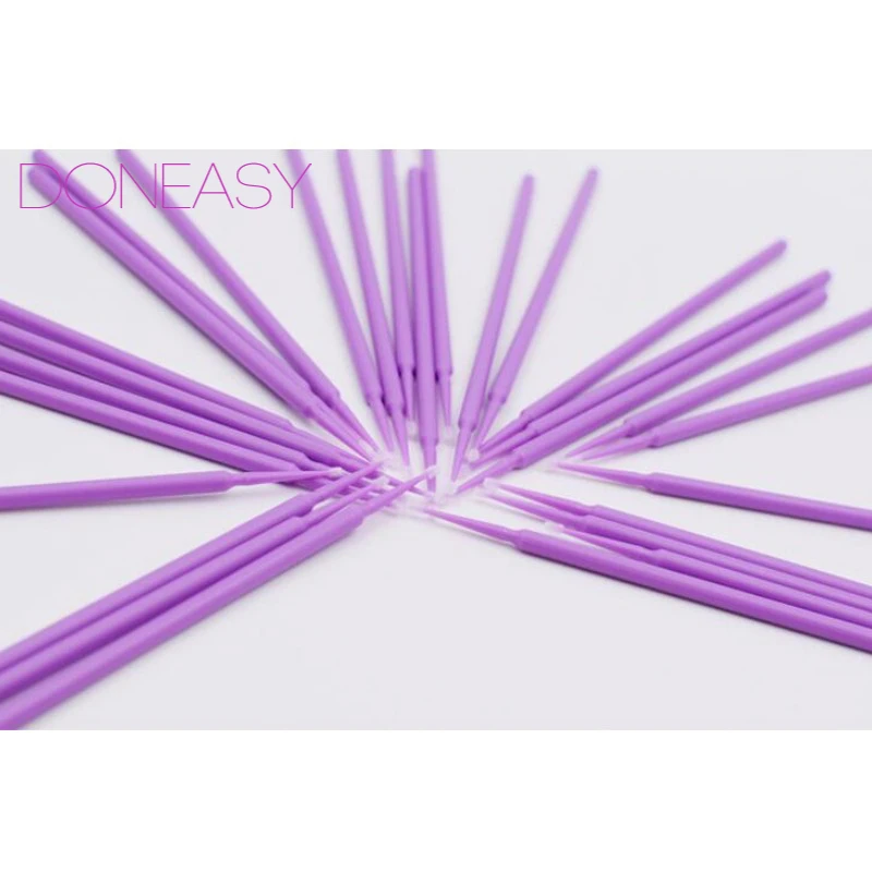 100 шт./лот прочные Микро одноразовые ресницы для наращивания индивидуальные