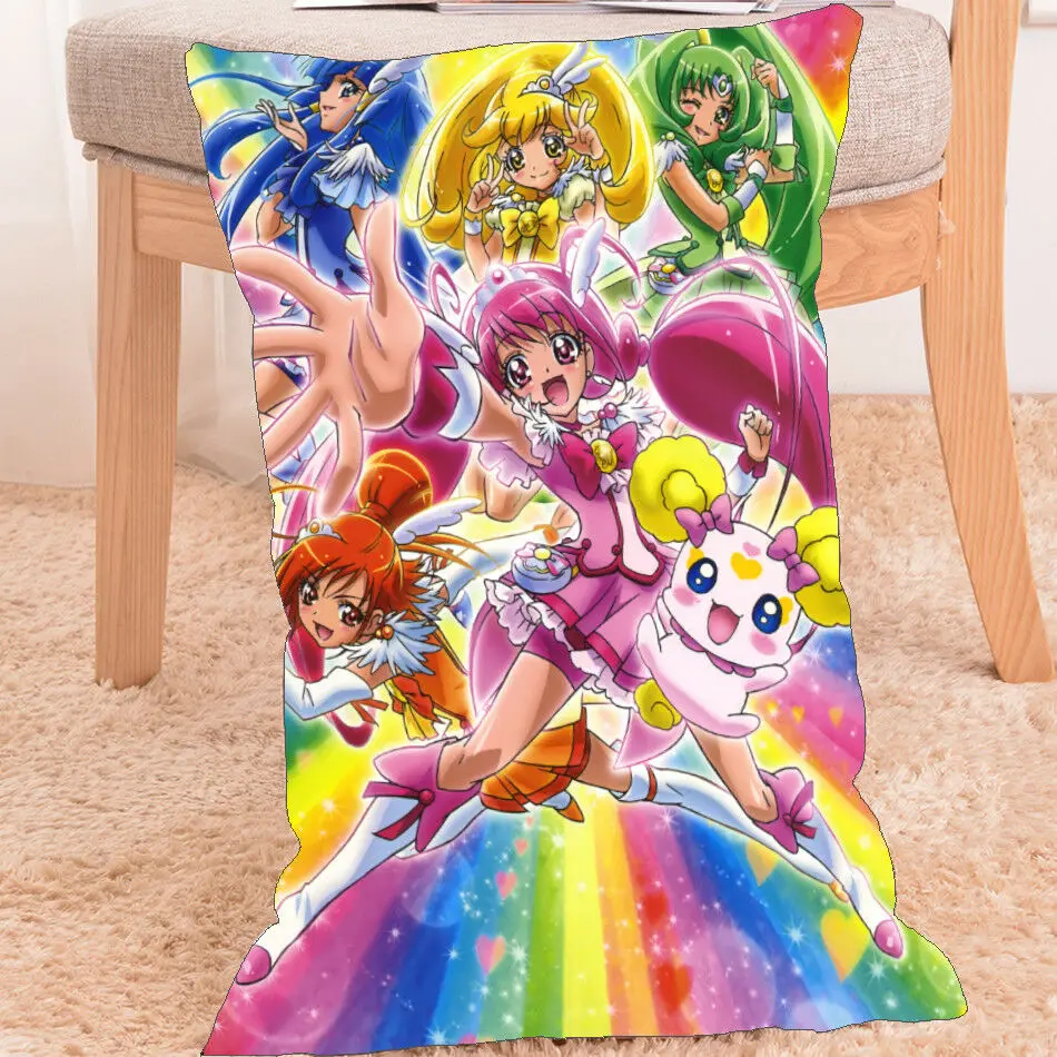 Наволочка в стиле аниме Чехол симпатичный милый Precure Блестящий светящийся Dakimakura