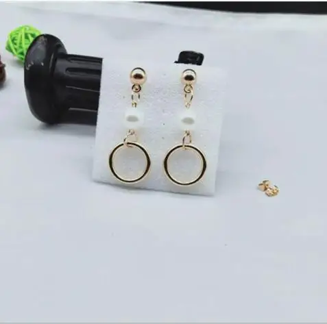 E 943 геометрические большие круглые жемчужные серьги Европа и США Внешняя