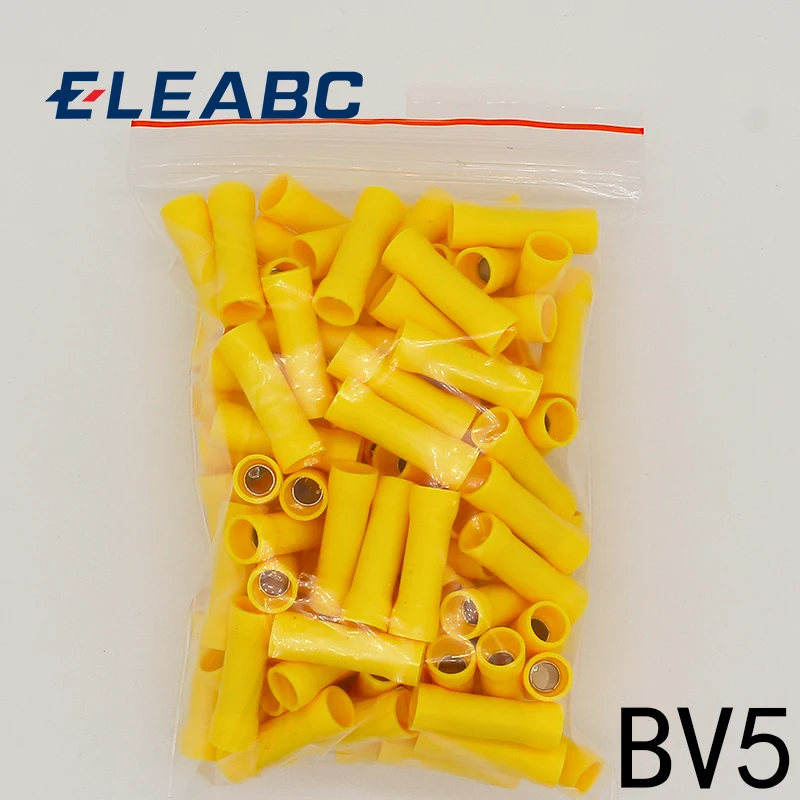 BV5 BV5.5 полная изоляция соединитель провода 50 ⑤ упак. стыковые соединители