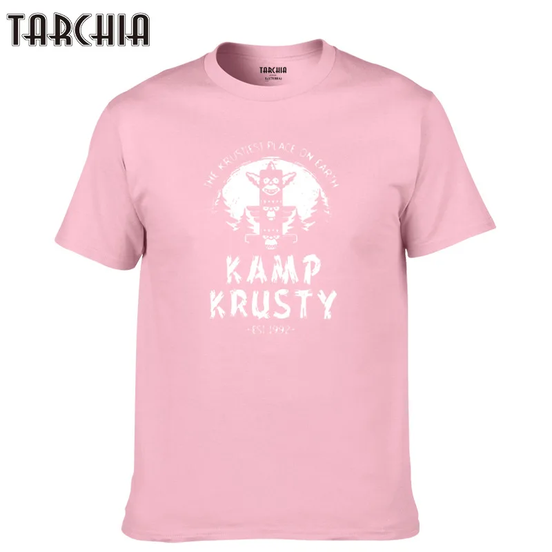 Летняя футболка TARCHIA Kamp Krusty Homme Повседневная Модная хлопковая плюс для мальчиков