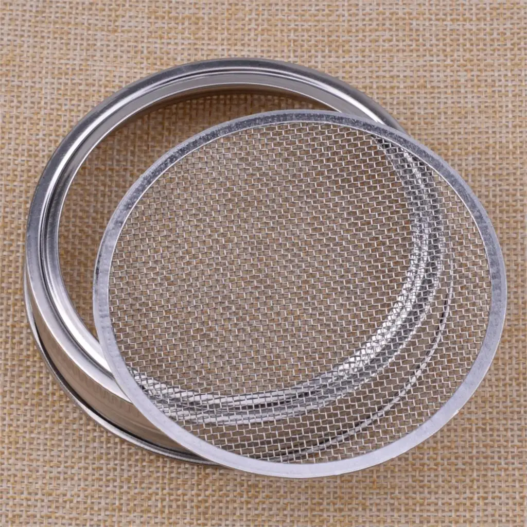 LETAOSK Новый Серебряный фильтр из нержавеющей стали семян прорастания Крышка для