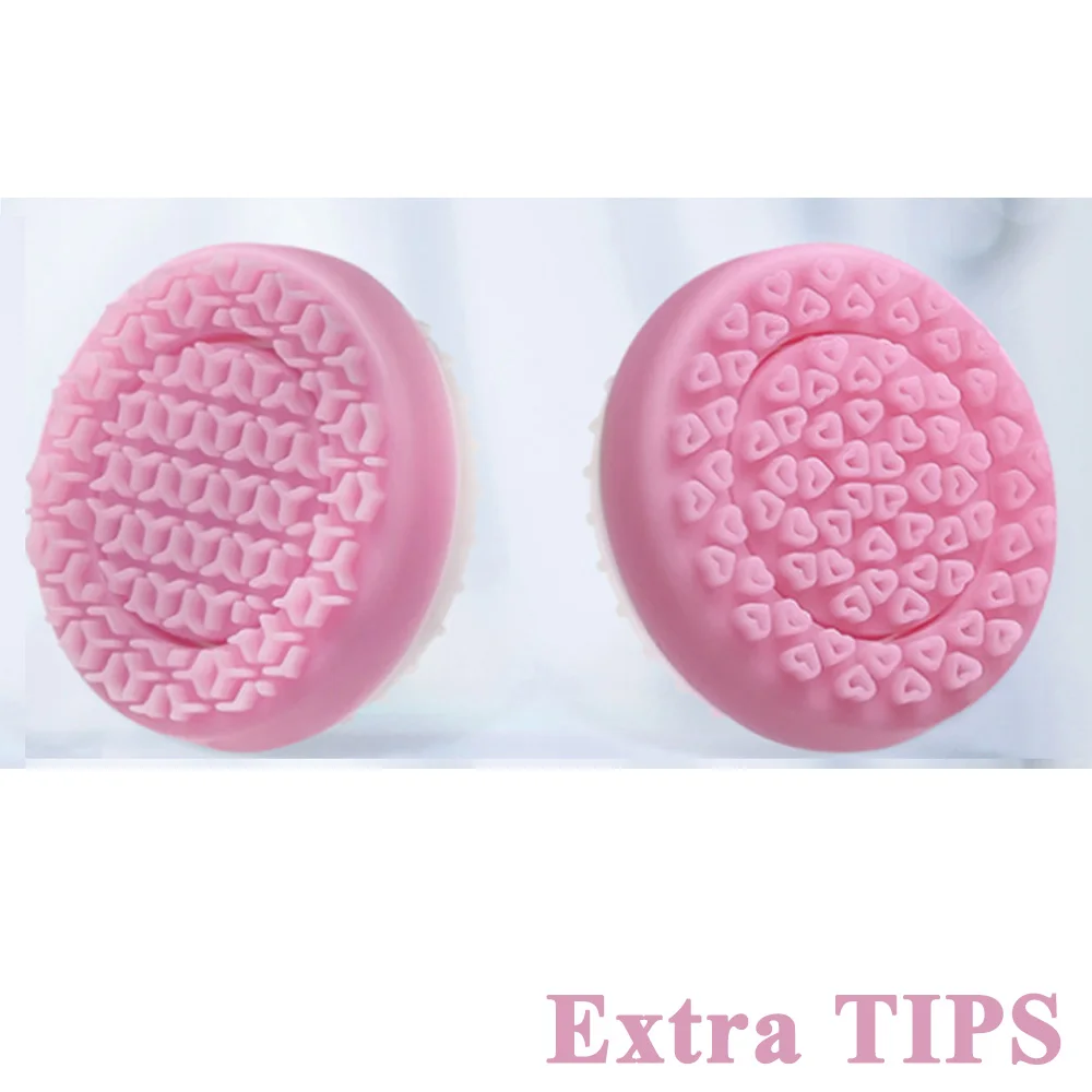 TWO PINK HEAD Dropshipping Link For Vip Electric Facial Cleansing Brush Sonic Pore Cleaner Nu Galvanic Spa Skin Care Massager Face lift - Цвет: TWO PINK HEAD