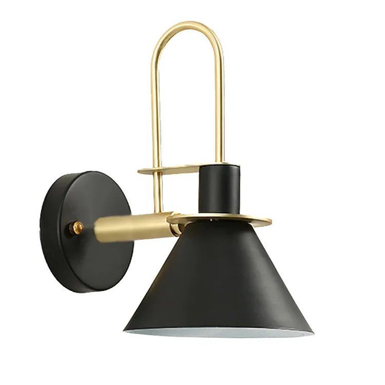 

Post Modern Wall Lights Sconce Creative Iron Horn LED Nordic Simple Modern Wall Light For Bedside Wall Lamp Home Indoor Lighting