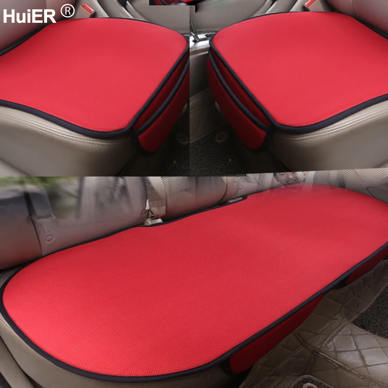

Автомобильные подушки HuiER, дышащие универсальные накидки на сиденья автомобиля, 4 цвета, подходят для большинства автомобилей, аксессуары д...