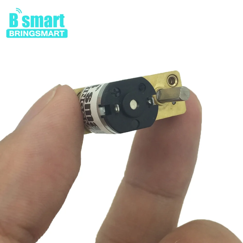 Bringsmart двигатель постоянного тока 12 В с реверсивной передачей мотор ed 3 редуктор