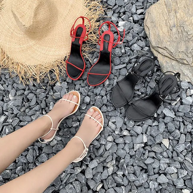 MONMOIRA в стиле ретро на квадратном каблуке босоножки высоком Для женщин с