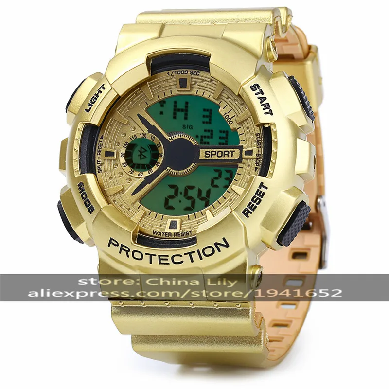 2016 30 м Водонепроницаемые многофункциональные мужские светодиодный спортивные