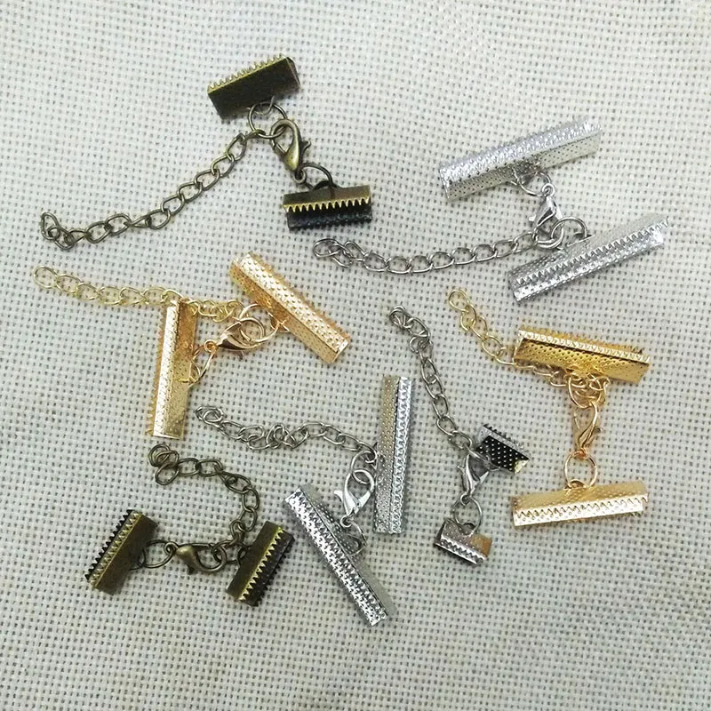 Обжимные концевые бусины STENYA застежки-карабины переходное кольцо расширенные