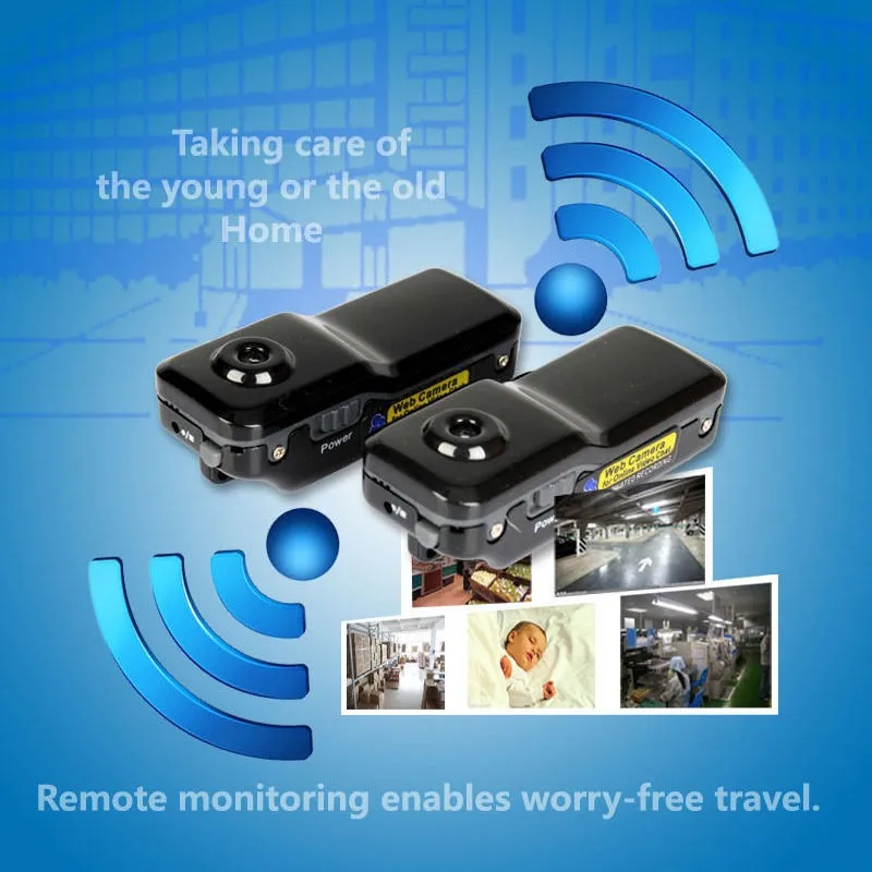 Wi Fi IP камера дистанционного наблюдения DV домашняя микро безопасности для iphone X 7 8
