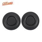 Круглый низкочастотный динамик GHXAMP, пассивный радиатор 35,5 мм, 52 мм, 62 мм, 67 мм, 75 мм, бас, Вибрационный резонанс сделай сам для домашнего использования, низкочастотный, 2 шт.