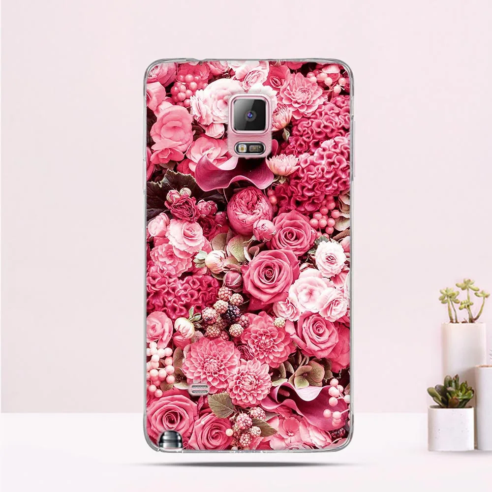 Для samsung Galaxy Note 4 Note4 N9100 чехол 3D узор мягкий тонкий из ТПУ s оболочка сумка для
