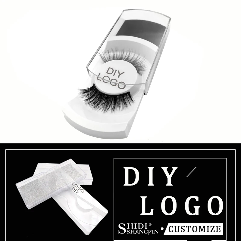 

SHIDISHANGPIN 20 pairs private label eyelashes 3d mink lashes custom label mink eyelashes mink lashes private labeling eyelashes
