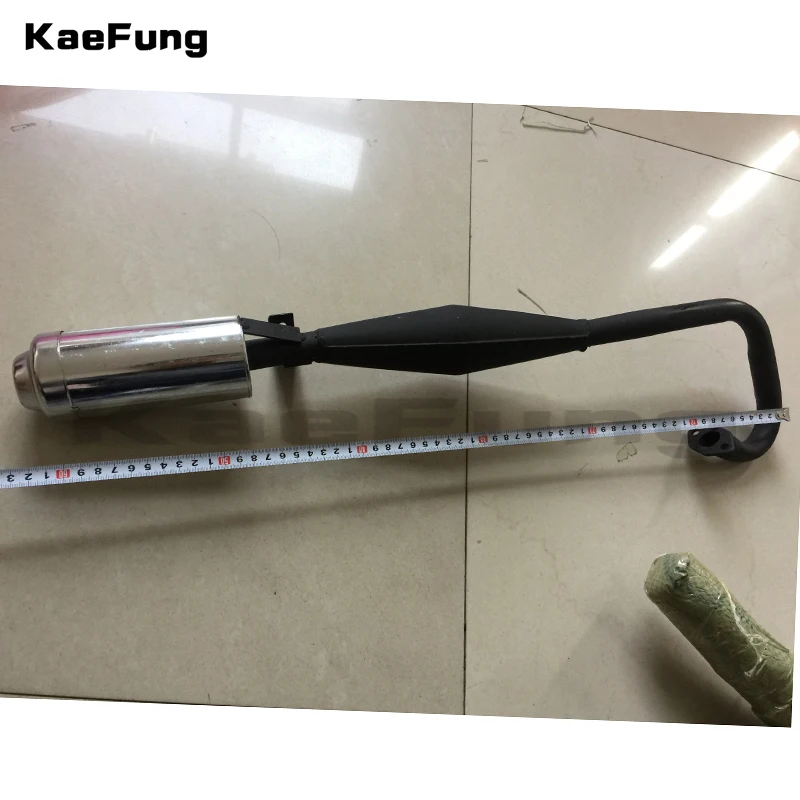 47cc 49cc мотоцикл карманный велосипед 2-тактный двигатель выхлопная труба глушитель