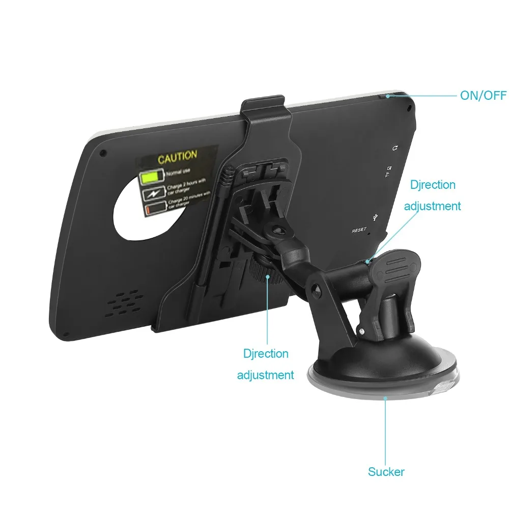 Автомобильный gps навигатор 7 дюймов HD FM Bluetooth Navitel сигнализация дорожный навигатор автомобильные аксессуары последняя карта Европы