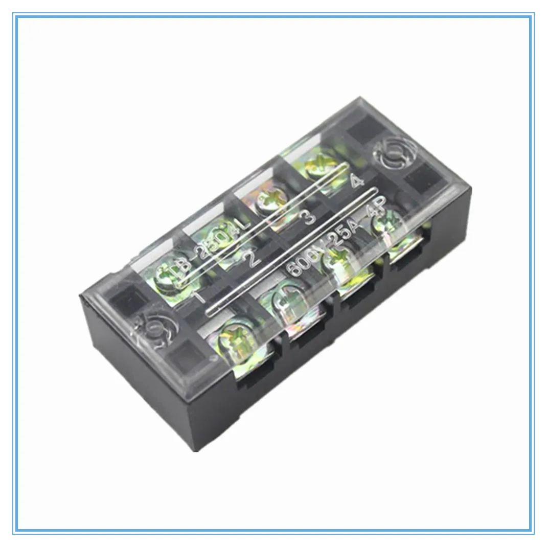 1 шт. двухрядная Клеммная колодка 600 V 15A TB-1504