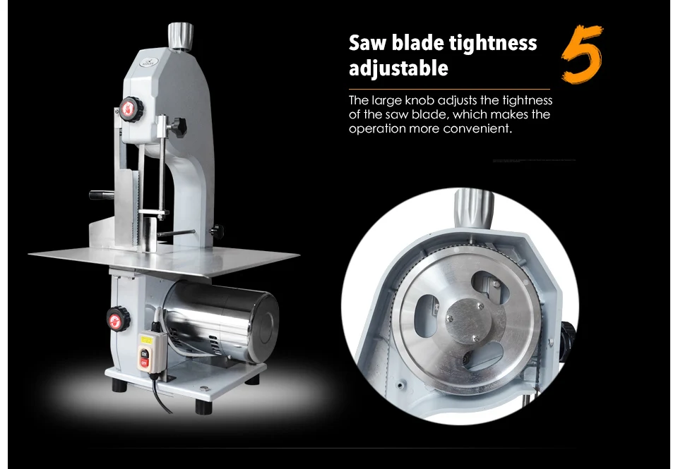 XEOLEO машина для резки кости пилы ребра Мясорубка пила для костей коммерческое автоматическое сокращение Trotter/ребра машина 200-300 кг/ч