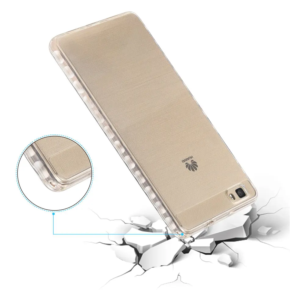 Huawei P8 Lite Case 5.0 &quotультра Тонкий Прозрачный Мягкий Силиконовый ТПУ Телефон Дела