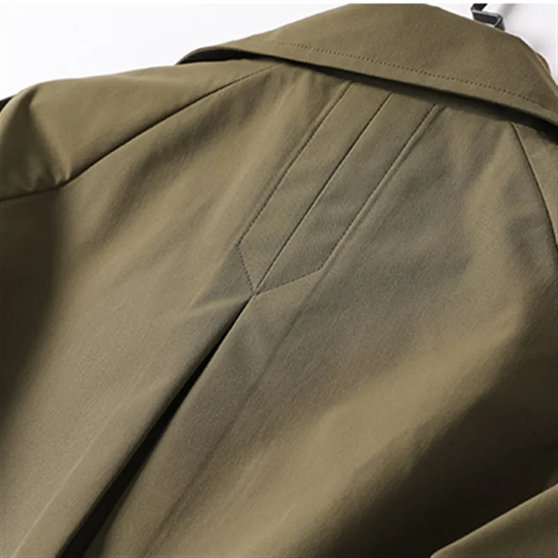 2019 весенний Женский Тренч корейский классический двубортный ремень Винтажный