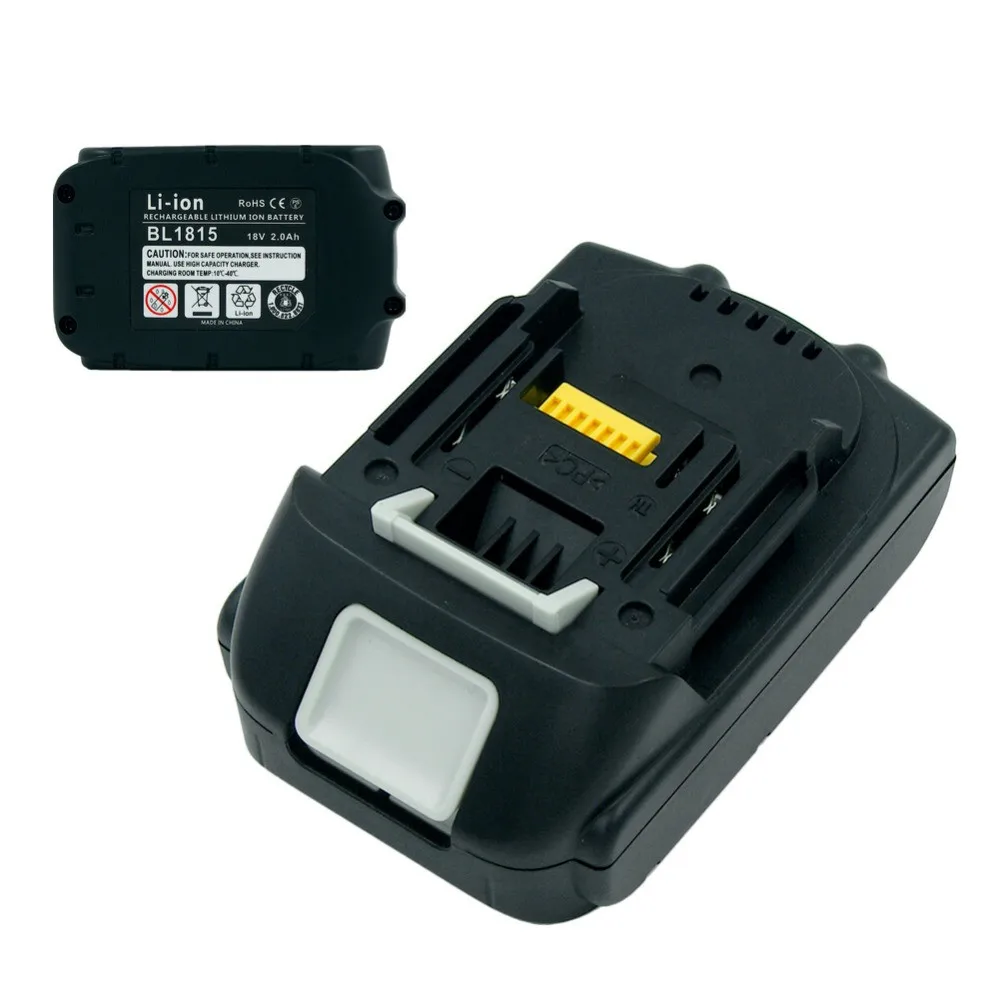 Cncool BL1815 18 в 2.0Ah литиевые электроинструменты аккумуляторная батарея для дрели Makita