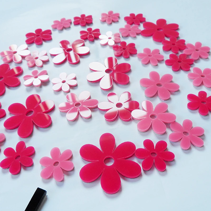 Акриловые цветы принт в виде одуванчиков 3D стерео стикер спальня Детский сад