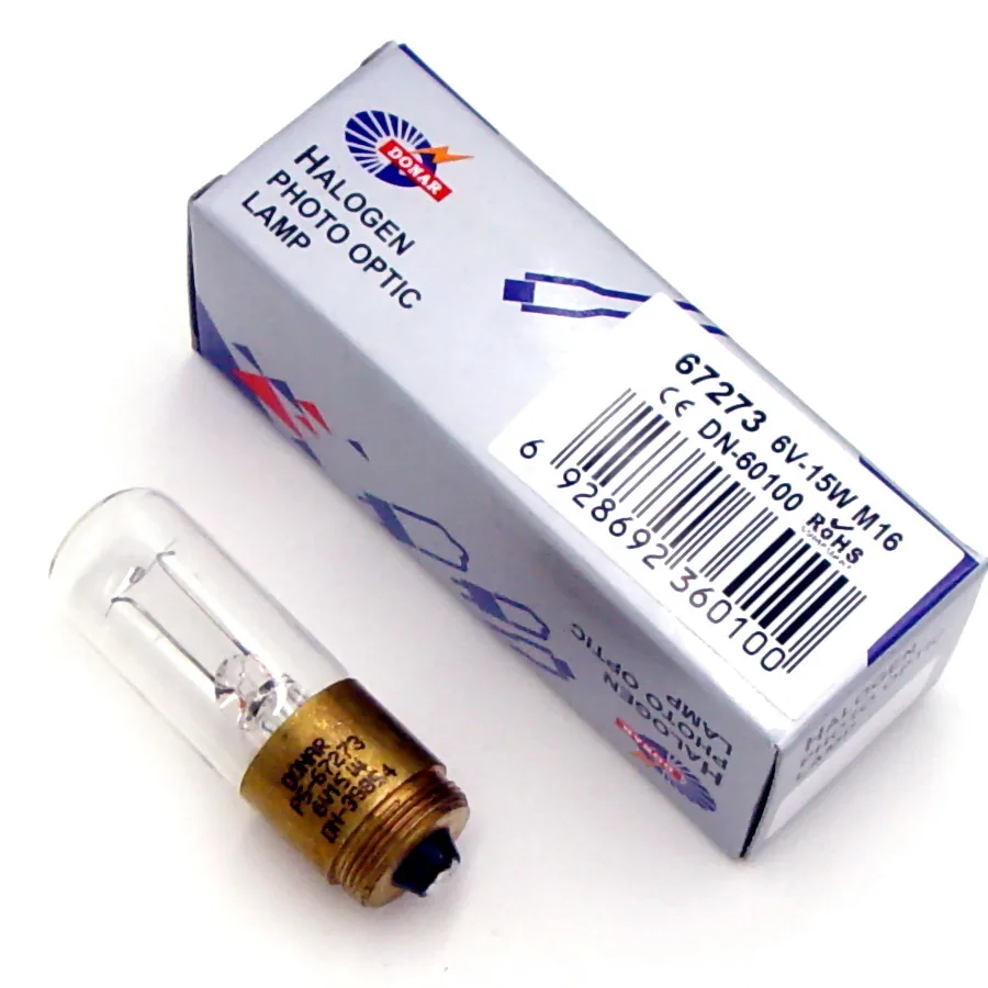 Фотолампа накаливания 6 в 15 Вт 67273 Вт|6v 15w|microscope lamp bulbszeiss microscope bulbs |