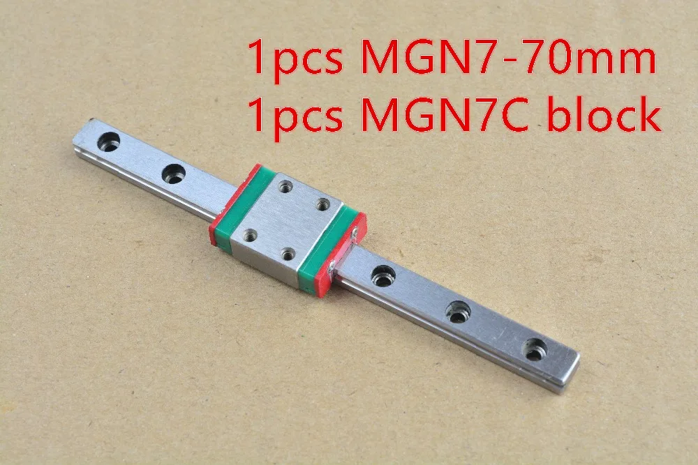 MR7 7 мм линейная направляющая MGN7 длина 70 с мини MGN7C или MGN7H блок Миниатюрный путь