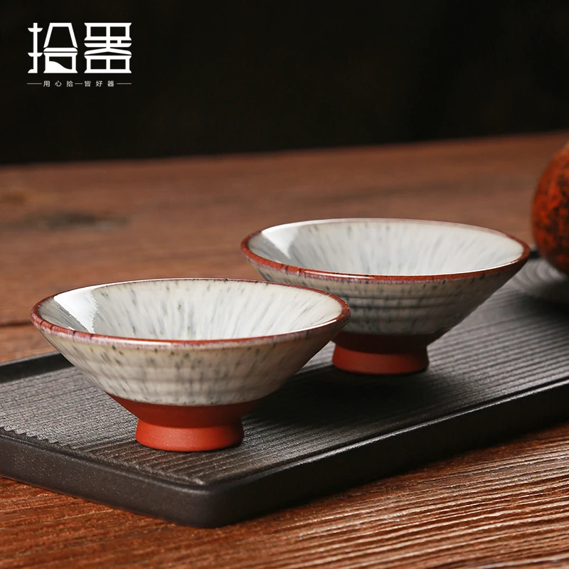 1 шт. китайский чайный стакан керамические чайные чашки набор наборы кунг-фу
