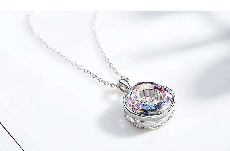 Core-Operating Smart с кристаллами Swarovski ключицы цепи Модная бижутерия Colar ожерелье