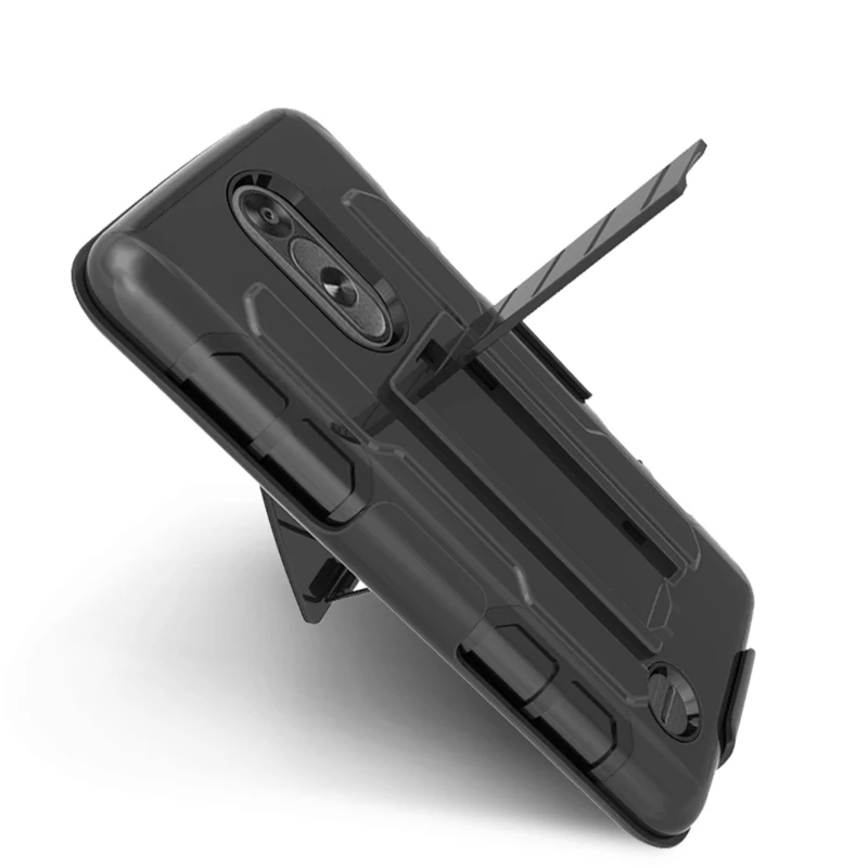 Heavy Duty противоударный комбо 3 в 1 Гибридный зажим для ремня кобуры прочный корпус