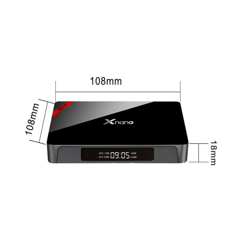 Дизайн X96 Pro Xnano S905X четырехъядерный процессор 2G 16G android tv box печатная плата BT4.0 wifi X96 pro HD 4K Android 6,0 ТВ приставка