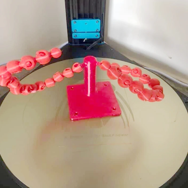 Новый энергетический Модернизированный 3D-принтер круглый диаметр 300 мм гибкая