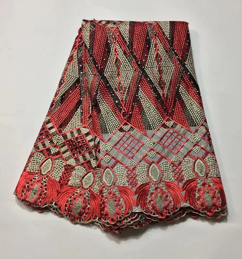 Большой кружева и чистая волны узор с камнями французского фатина Кружева для