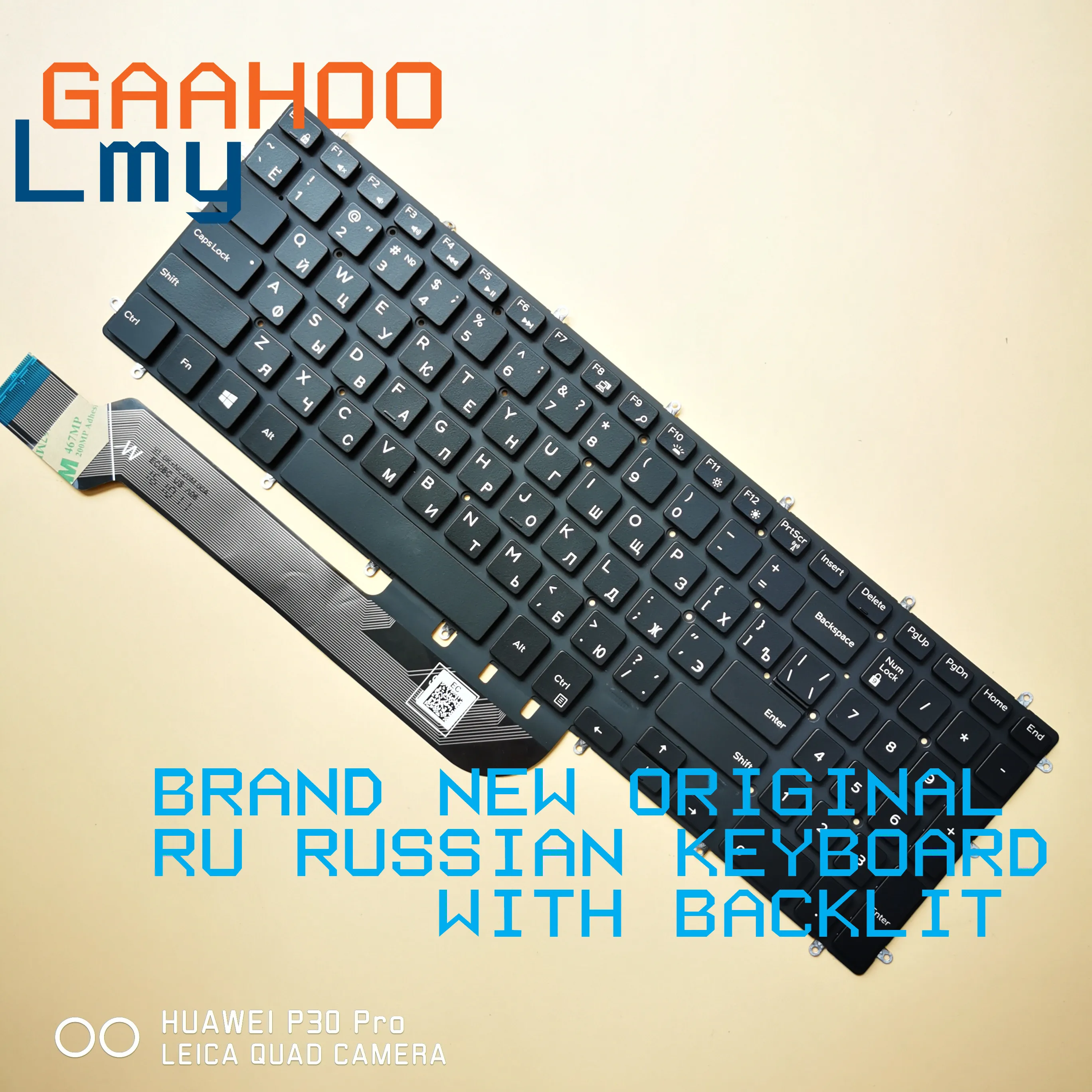 RU Клавиатура с подсветкой Клавиатура для ноутбука Dell Inspiron-15 5570 5575 7577 7587 7568 7566 7567 5567 5565 V5568 5765 5767 7778 7779 G3 G5 G7laptop