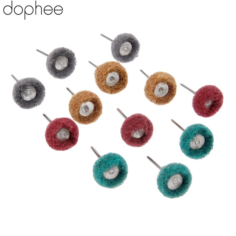 Dophee 25 мм Dremel аксессуары абразивная щетка шлифование металлических поверхностей