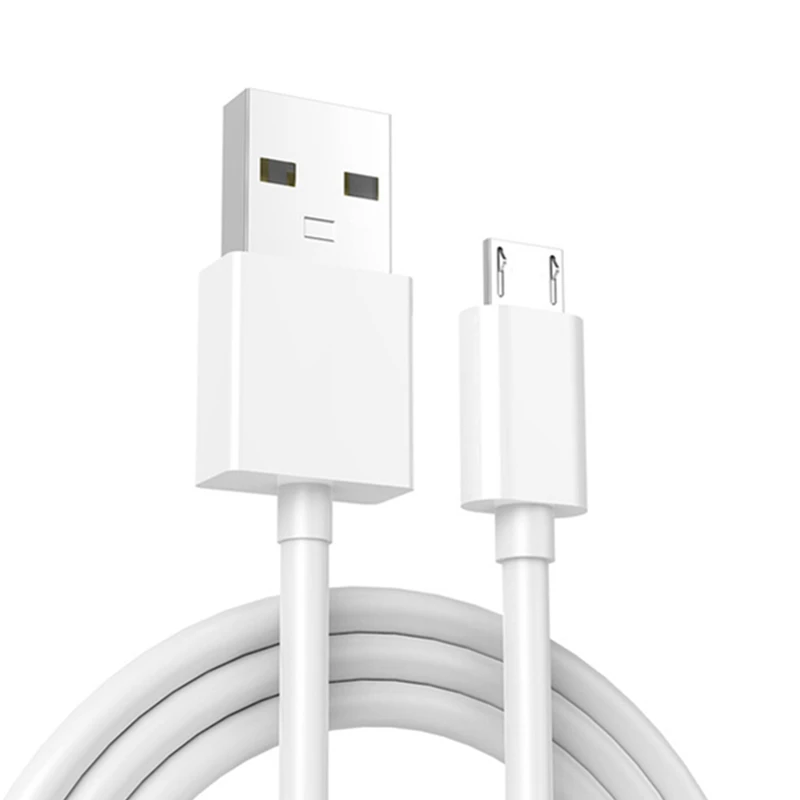 only white cable Для samsung galaxy Micro USB кабель S6 S7edge 2A данных S7 A5 A7 C5 J1 J2 J3 J5 J7 Note2 Note4 Note5 note edge зарядного устройства для телефона - Цвет: only white cable