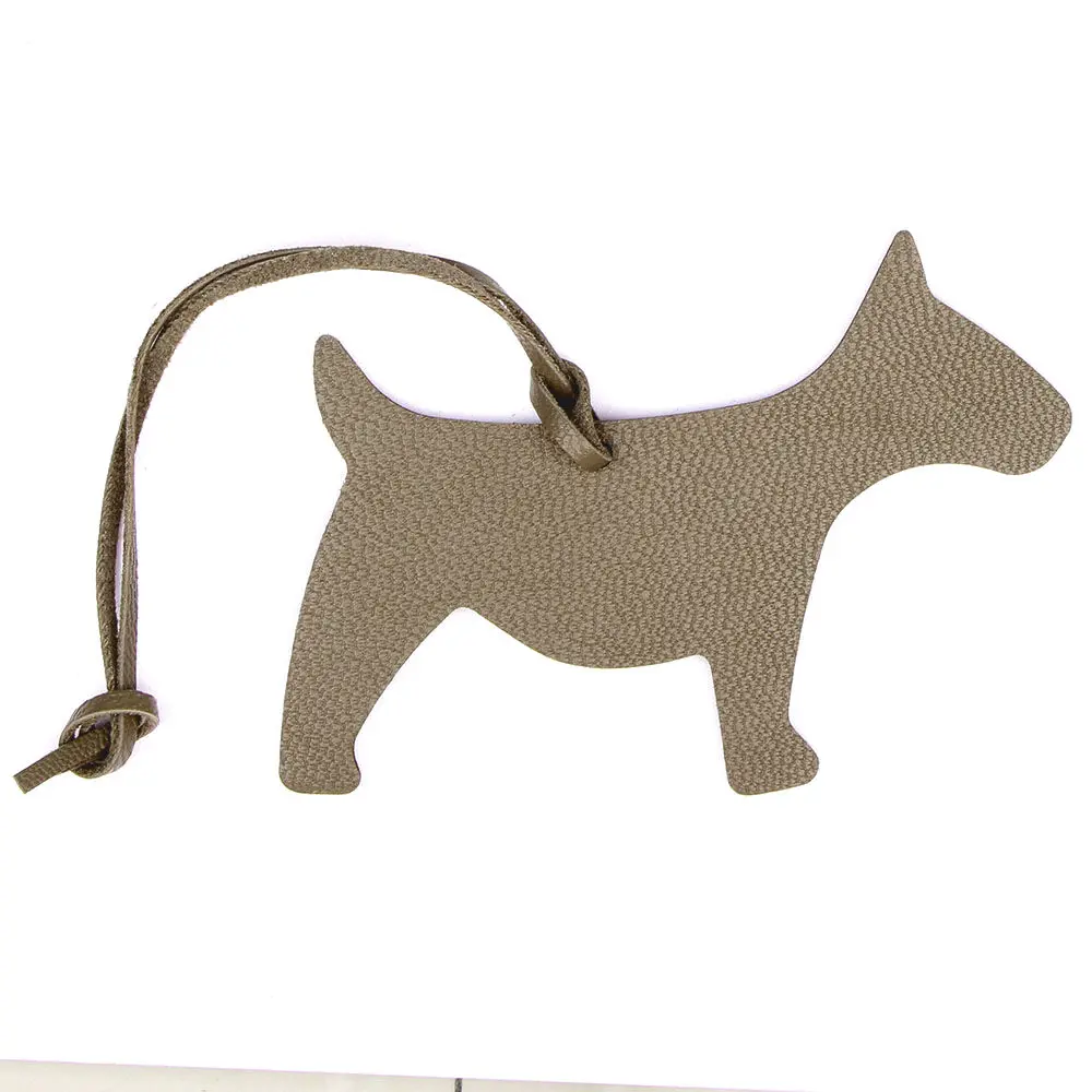 DOG CAMEL Известный бренд ручной работы из натуральной кожи олень брелок в виде жирафа кулон брелок для женщин сумка Шарм аксессуары - Цвет: DOG CAMEL